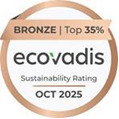 EcoVadis Bronze Top 35 %